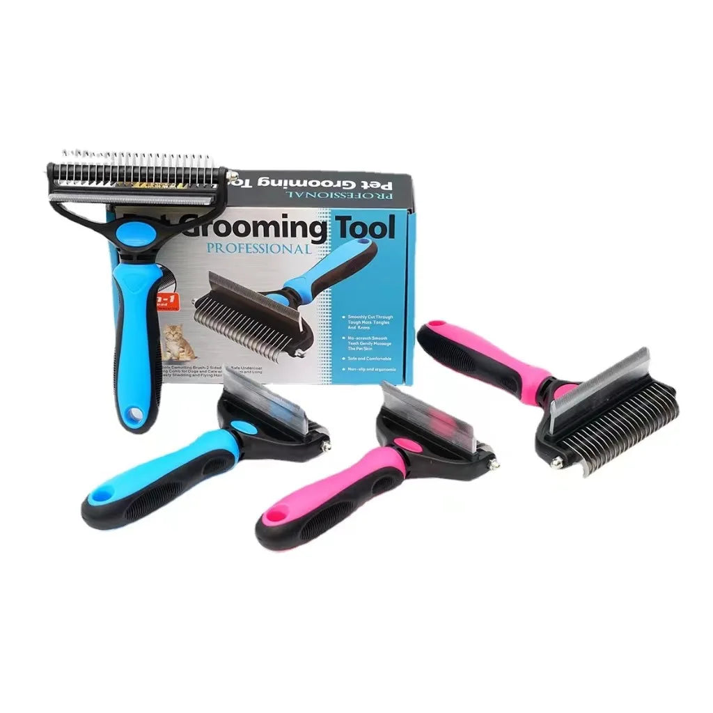 Ultimate Pet Hair Removal Comb for Dogs and Cats – Effortless Grooming and Fur Control