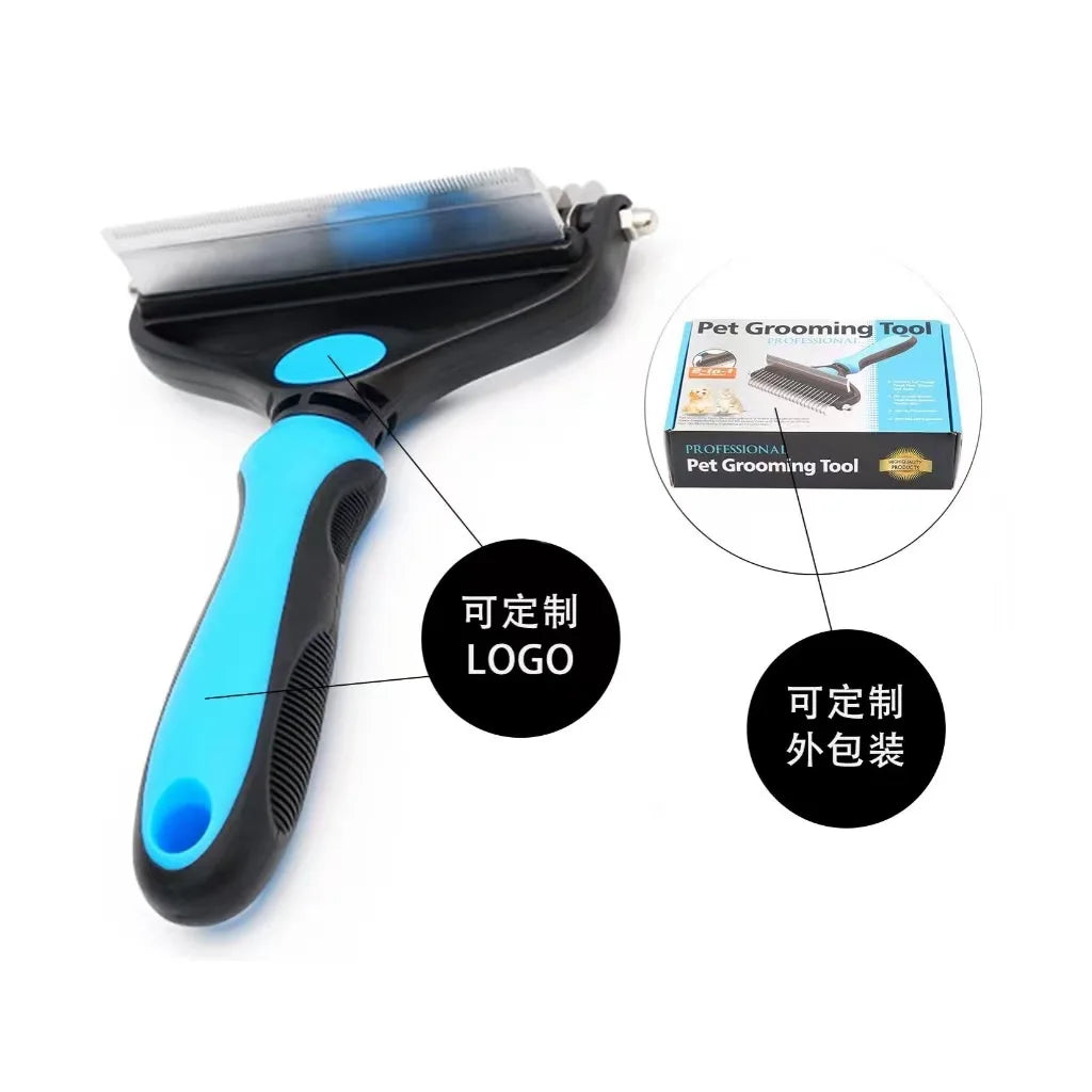 Ultimate Pet Hair Removal Comb for Dogs and Cats – Effortless Grooming and Fur Control